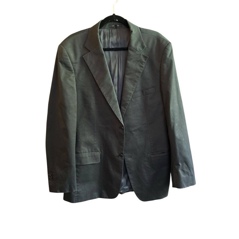 Zara Man navy blue Blazer Men's Suit Jacket Size 42 Business